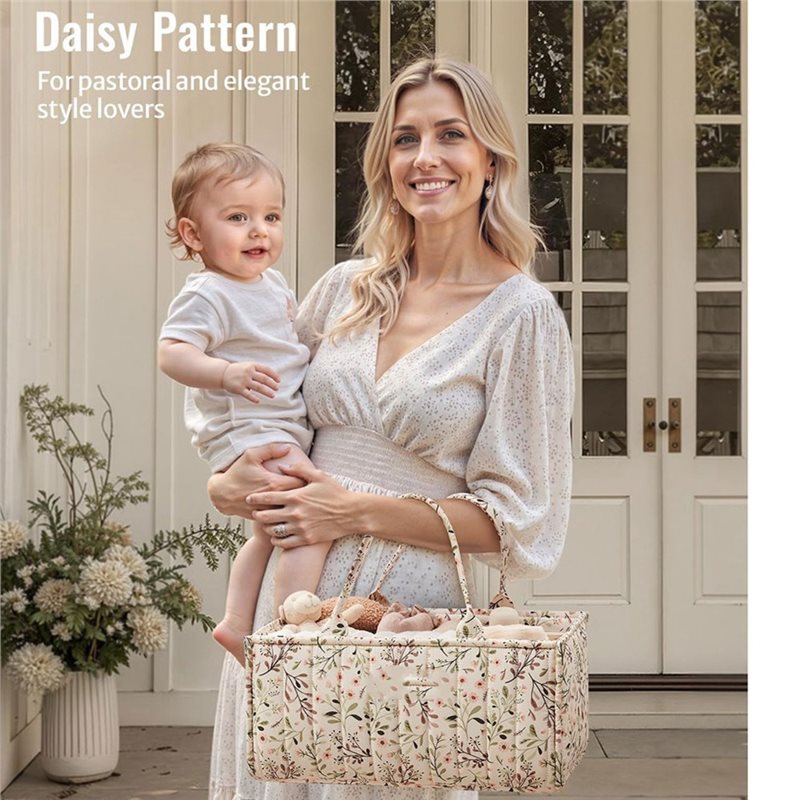 Panier de rangement floral BED - Baby Nursery Must Haves avis et prix