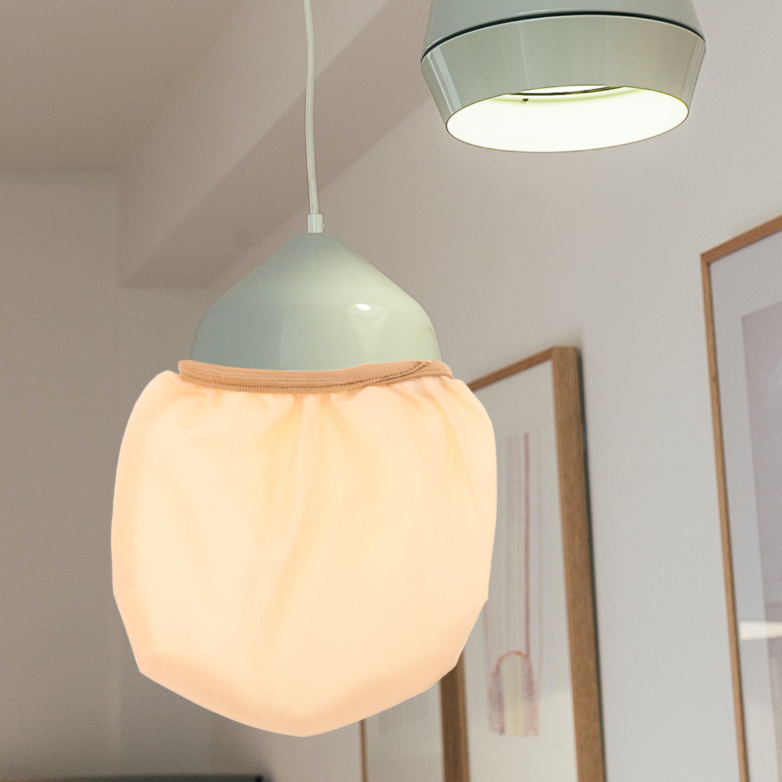 Cache-lampe diffuseur en tissu - Baby Nursery Lampshade avis et prix