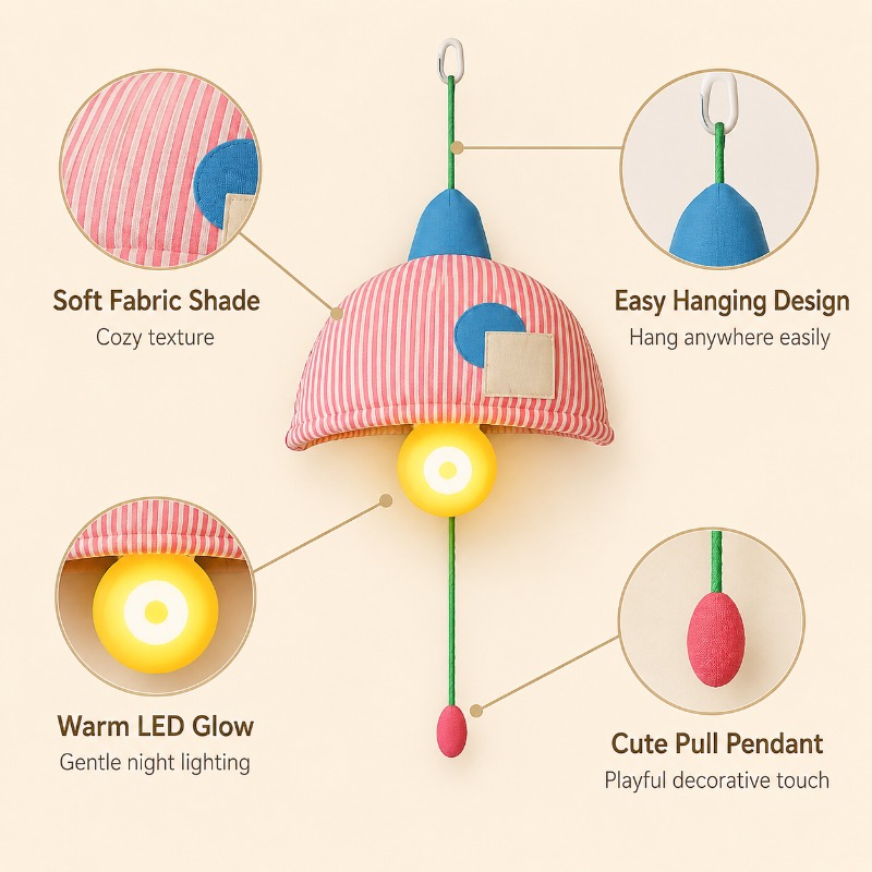 Lampe de chevet suspendue rech - Baby Nursery Lampshade avis et prix