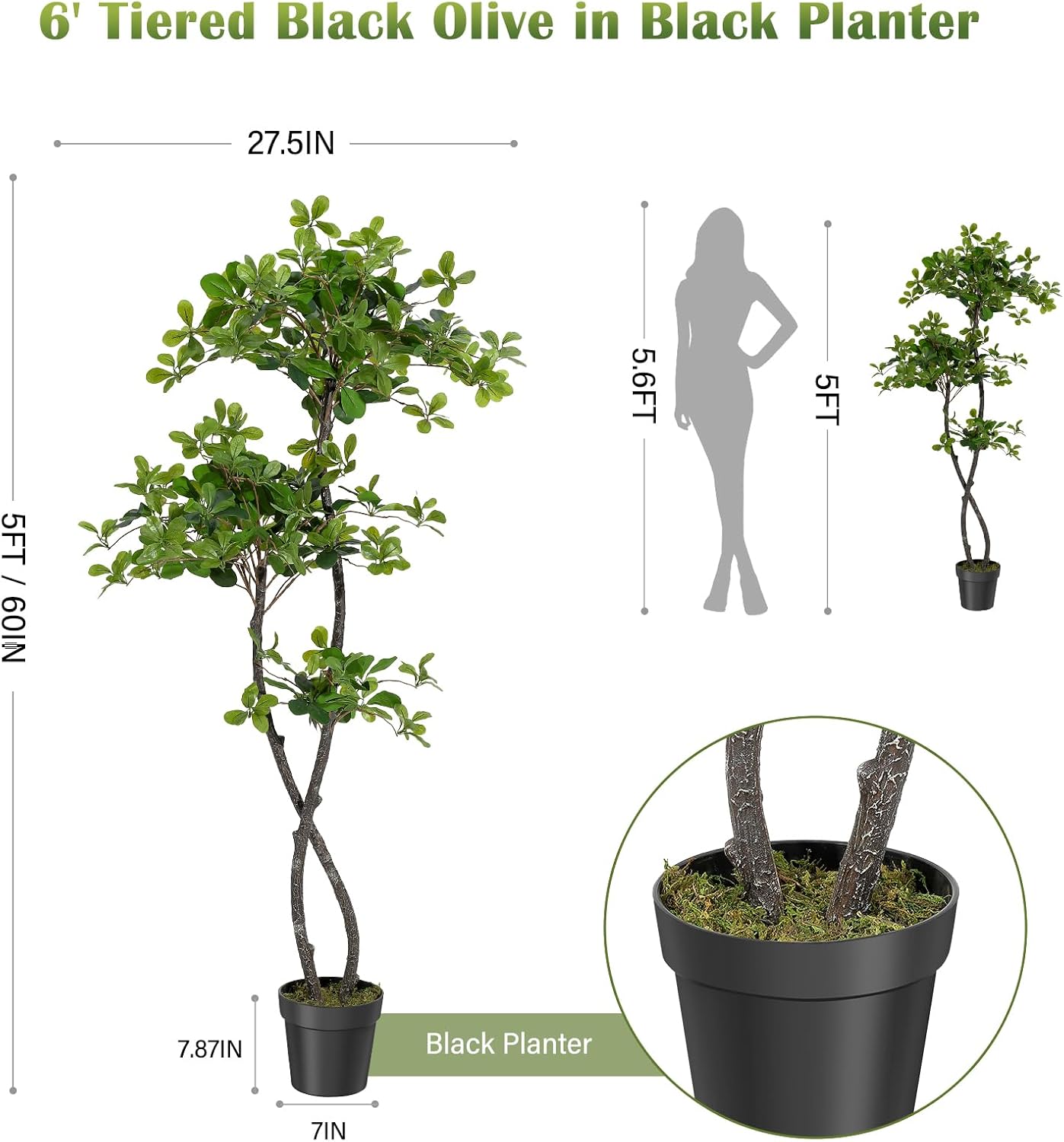 Plantes artificielles d'intéri - Baby Nursery Office avis et prix
