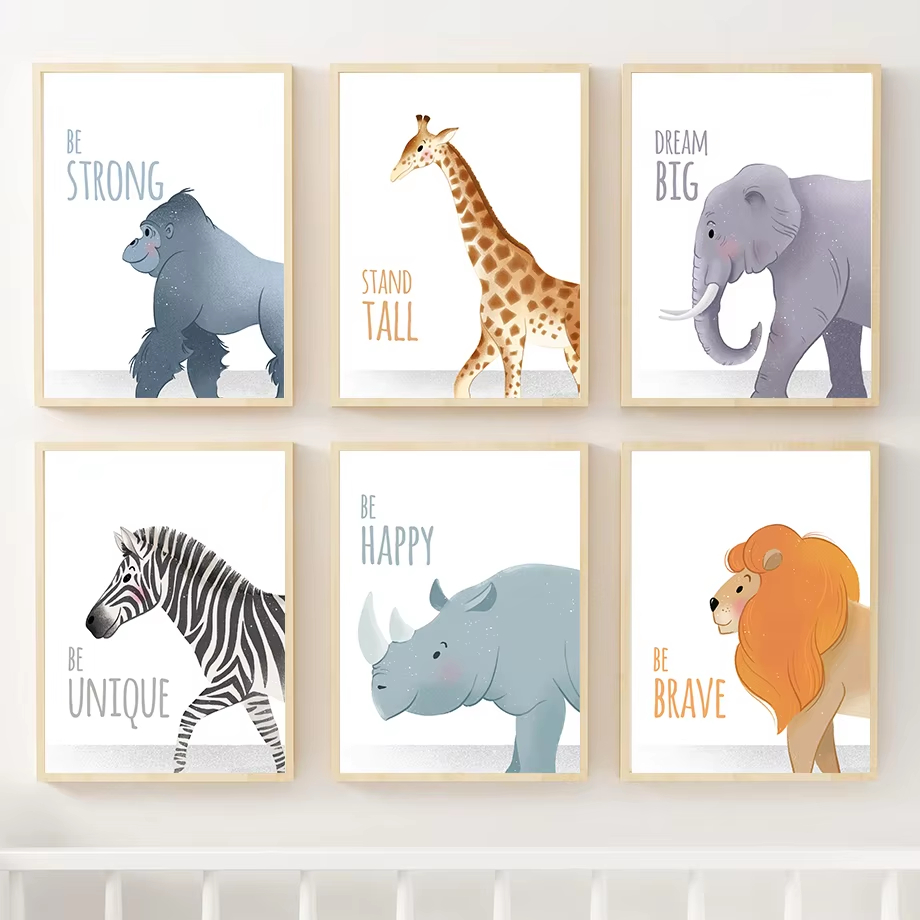 Citations inspirantes, Art Mur - Baby Nursery Animal Pictures avis et prix