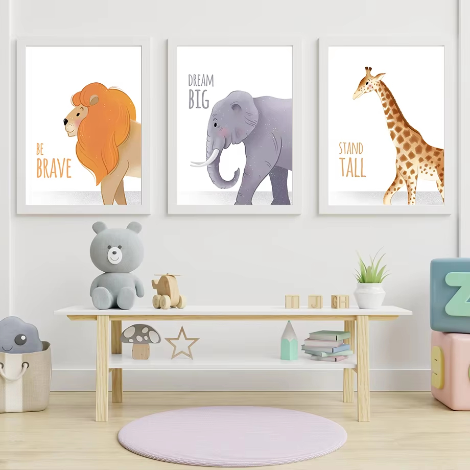 Citations inspirantes, Art Mur - Baby Nursery Animal Pictures avis et prix