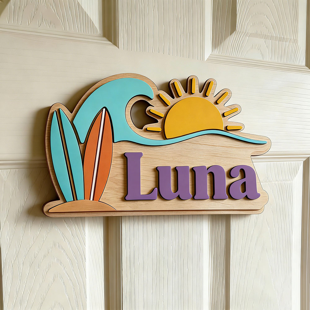 Plaque de porte personnalisée  - Baby Nursery Ocean Theme avis et prix